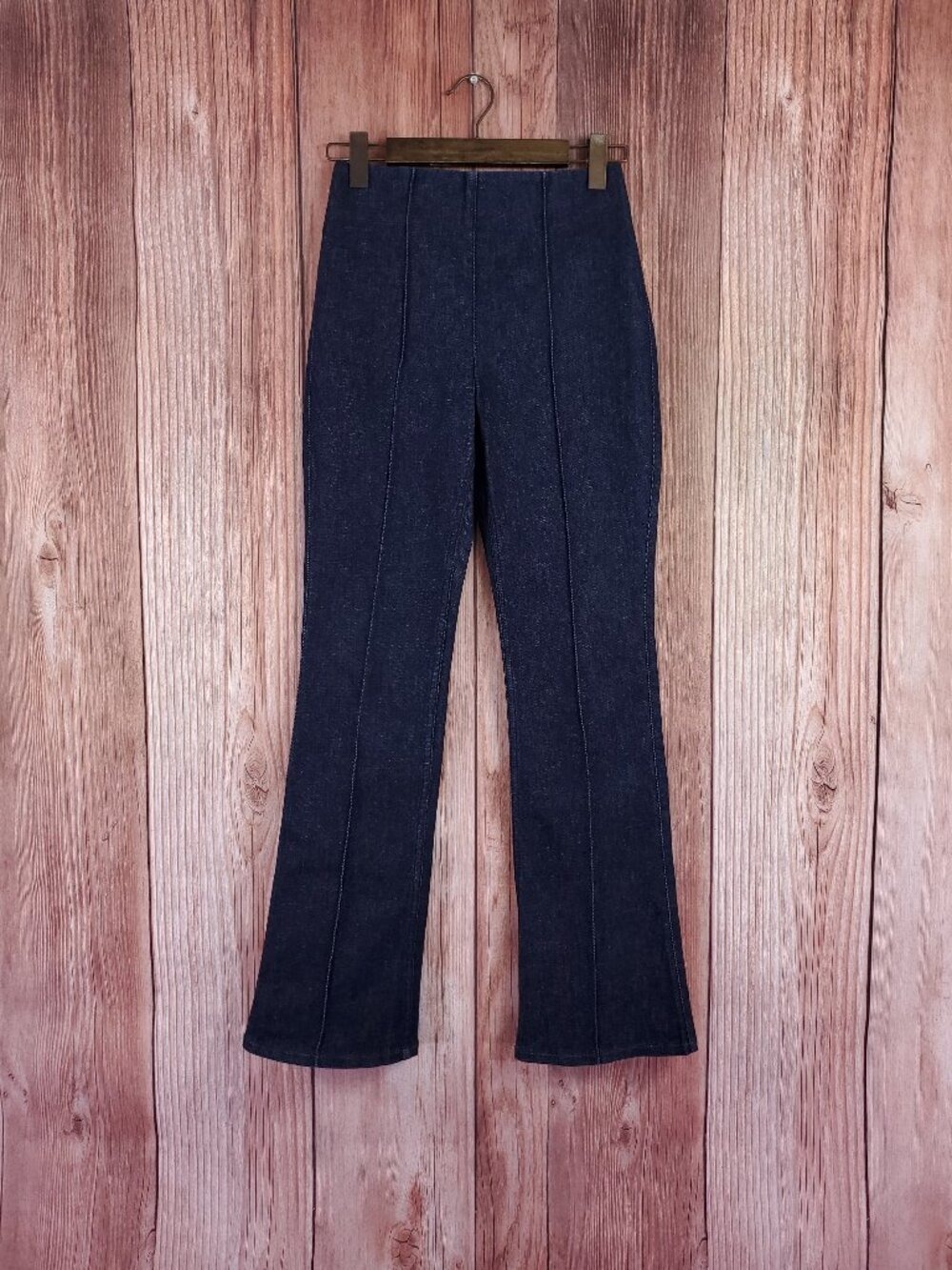 Spanx Womens Small SPANXshape EveryWear Zero Waistband Micro Flare Jeans 21161R